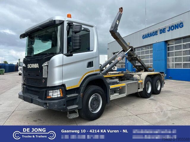 System med krogarm Scania G450 NGS XT / 6x4 / Hookarm / Hub Reduction
