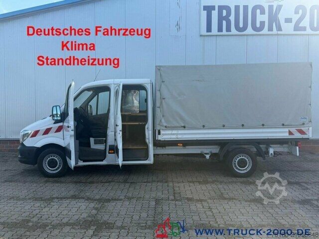 Furgon cu prelată laterală Mercedes-Benz Sprinter 316 CDI DoKa Plane Klima AHK Tempomat