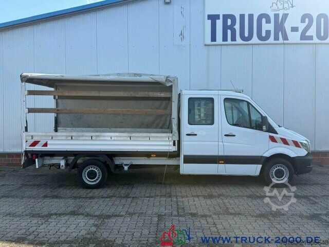 Furgon cu prelată laterală Mercedes-Benz Sprinter 316 CDI DoKa Plane Klima AHK Tempomat