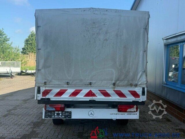 Furgon cu prelată laterală Mercedes-Benz Sprinter 316 CDI DoKa Plane Klima AHK Tempomat