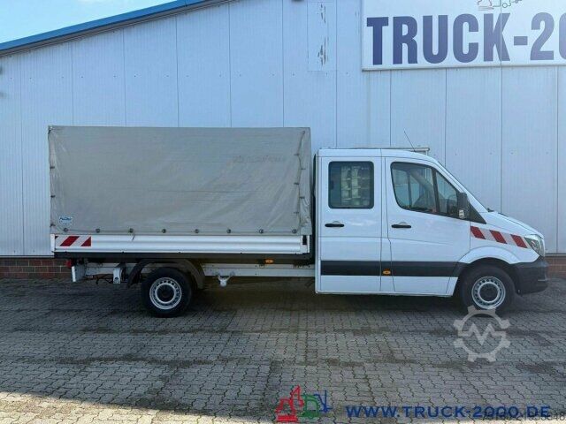 Furgon cu prelată laterală Mercedes-Benz Sprinter 316 CDI DoKa Plane Klima AHK Tempomat