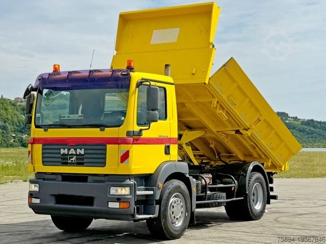 Ανατρεπόμενο φορτηγό MAN TGM 15.240 * KIPPER 4,30 m + BORDMATIC