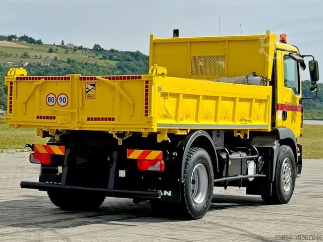 Ανατρεπόμενο φορτηγό MAN TGM 15.240 * KIPPER 4,30 m + BORDMATIC