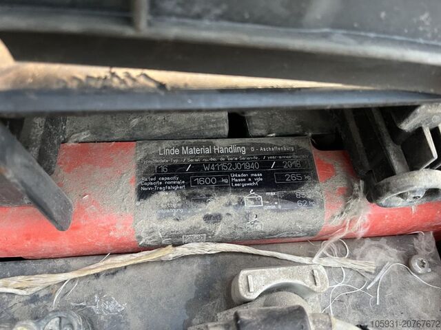 Padėklų krautuvas Linde T16