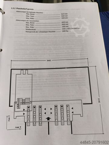 Apstrādes centrs BIESSE Rover 30 S2