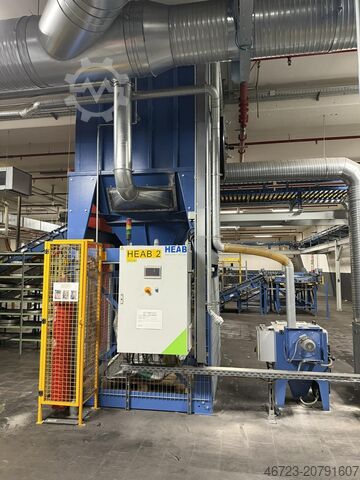 Industriālais filtrs un nosūkšanas sistēma HEAB PPF25-1422vi ATEX & HPRec-A325