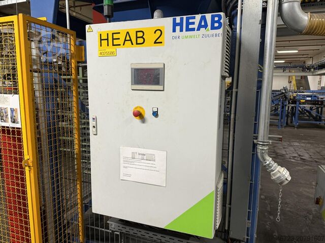 Industriālais filtrs un nosūkšanas sistēma HEAB PPF25-1422vi ATEX & HPRec-A325