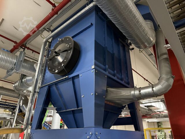 Industriālais filtrs un nosūkšanas sistēma HEAB PPF25-1422vi ATEX & HPRec-A325