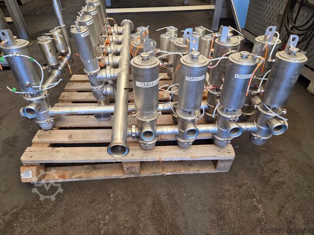 Industrijska CIP ventilna matrica SPX APV, ALFA LAVAL 