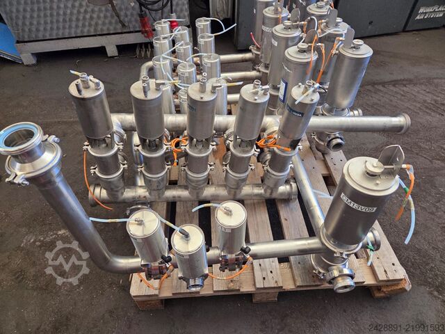 Industrijska CIP ventilna matrica SPX APV, ALFA LAVAL 