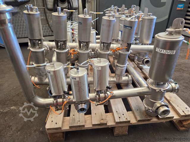 Industrijska CIP ventilna matrica SPX APV, ALFA LAVAL 