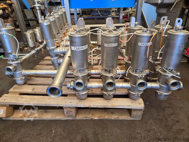 Industrijska CIP ventilna matrica SPX APV, ALFA LAVAL 