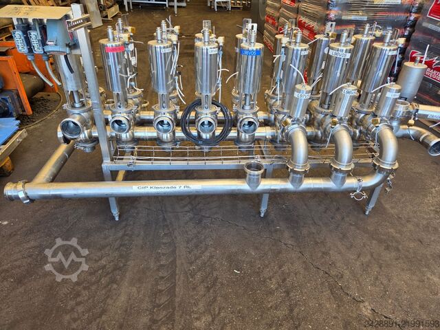 Industrijska CIP ventilna matrica SPX APV, ALFA LAVAL 