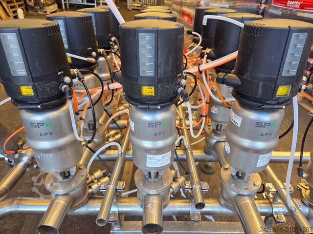 Industrijska CIP ventilna matrica SPX APV, ALFA LAVAL 