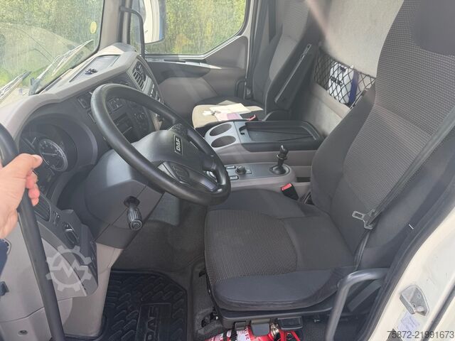 משאית שטוחה עם ברזנט DAF LF 290 19T EURO 6 CAJA TAULINER