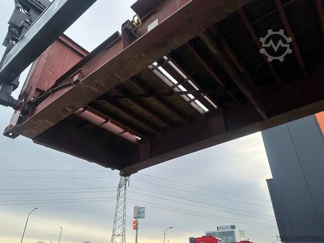 Plakanie konteineri CIMC 40FT FLATRACK FLUSH FOLDING / CSC: 10/2027 / 10...