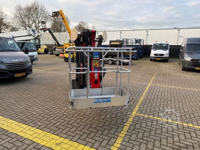 Teleskopiskā darba platforma Platform Basket Spider 15.75 pro