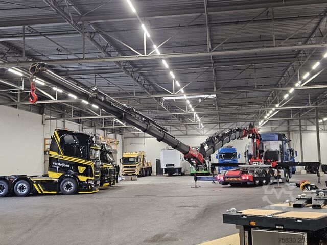 MTS standard Mercedes-Benz 3353 8x4 / FASSI 71  T/M + JIB / CRANE / KRAN