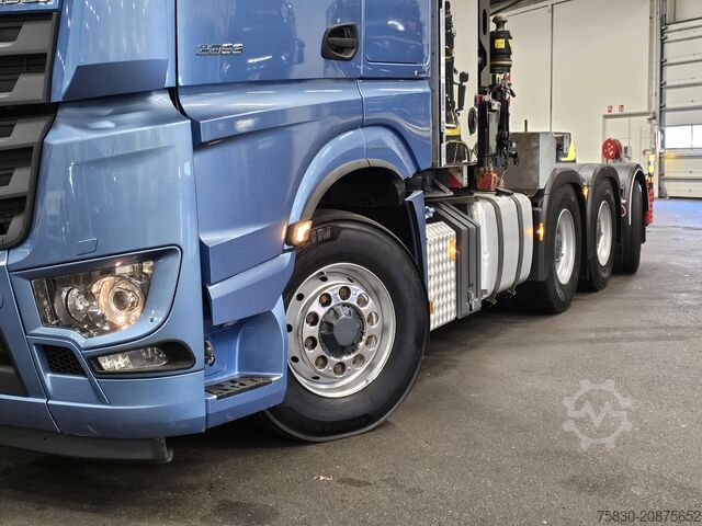 MTS standard Mercedes-Benz 3353 8x4 / FASSI 71  T/M + JIB / CRANE / KRAN