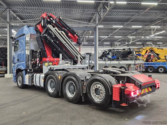 MTS standard Mercedes-Benz 3353 8x4 / FASSI 71  T/M + JIB / CRANE / KRAN