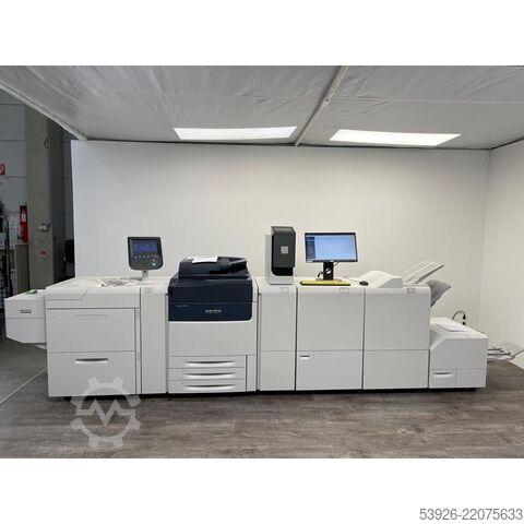 Impressora digital Xerox Versant 280 Press incl. Fiery Booklet-Finisher, Squarefolder and Paper