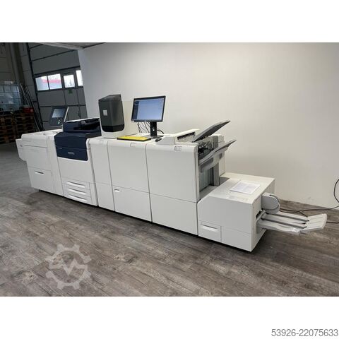 Impressora digital Xerox Versant 280 Press incl. Fiery Booklet-Finisher, Squarefolder and Paper