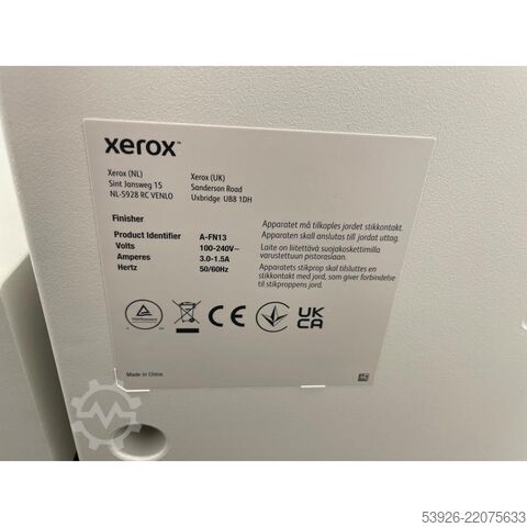 Impressora digital Xerox Versant 280 Press incl. Fiery Booklet-Finisher, Squarefolder and Paper