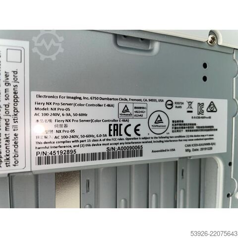 Makinë printimi dixhitale Ricoh Pro C7200x incl. Finisher Paper Deck, Duplex