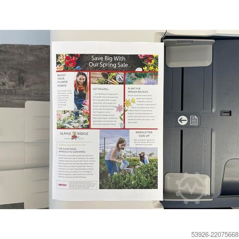 Numéro de série Xerox AltaLink C8255 MFP Xerox Xerox AltaLink C8255 MFP Seriennummer