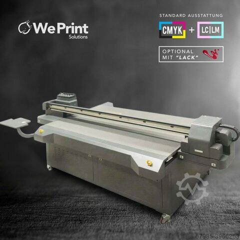 UV LED flatbed printer 250x130cm 70mm 