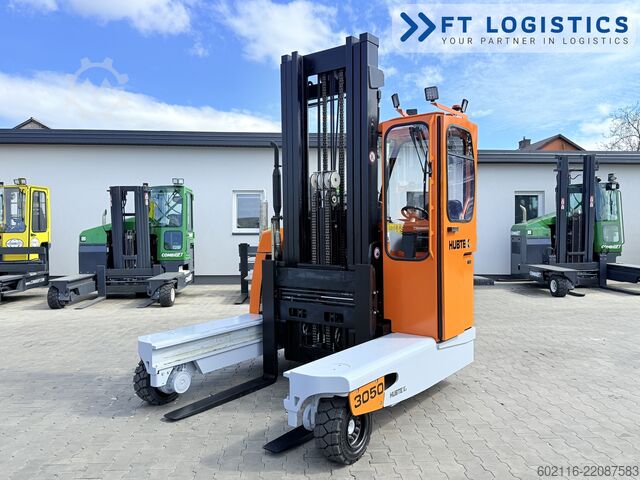 четирипосочен мотокар Hubtex DQ40D DIESEL TRIPLEX 6500 FREE-LIFT TOP1