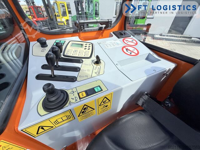 четирипосочен мотокар Hubtex DQ40D DIESEL TRIPLEX 6500 FREE-LIFT TOP1
