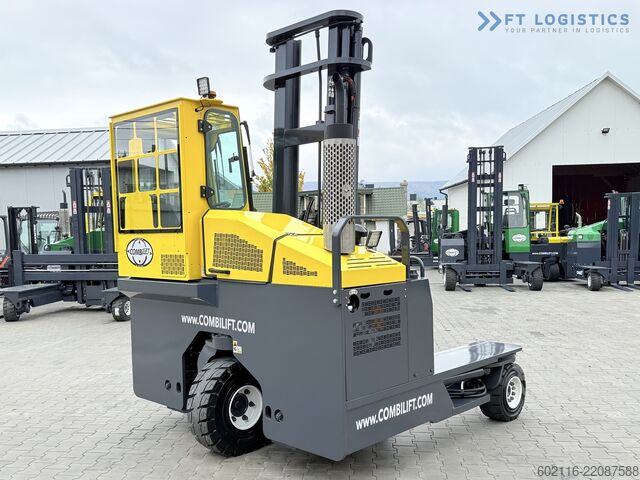 четирипосочен мотокар Combilift C4000 GAS DUPLEX 4600 FREE-LIFT CABIN