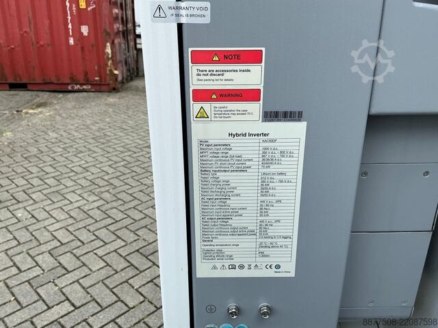 Allt í einu Kstar 100kWh orkugeymsla Kstar KAC50DP-BC100DE
