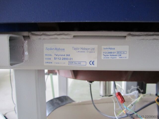 Máquina de medición de redondez Taylor Hobson Talyrond 265