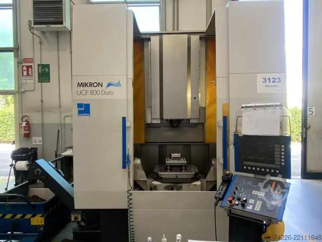 Centro de mecanizado de 5 ejes Mikron UCP 800 Duro