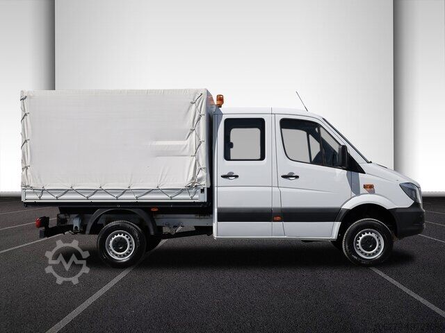 Dodávka s plachtovou bočnicou Mercedes-Benz Sprinter 316CDI DOKA,Allrad,AHK,TCO,Standhzg.