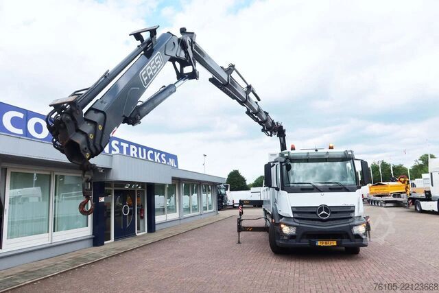 Crane Mercedes-Benz Antos 2830 Kraanwagen open Laadbak Fassi F295 +...