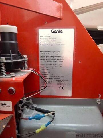 व्यक्त दूरबीन कार्य मंच Genie Z-30/20N RJ