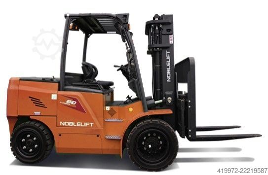 Elektrisk 4 -hjulet gaffeltruck Noblelift FE4P80N