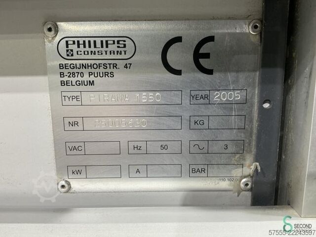 Vertikale platesager Harwi Piranha 1550 2005 Harwi Piranha 1550