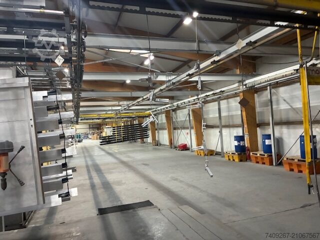 Chaîne Complète Thermolaquage 7.2ml BEWAP MACHINE A LAQUER DE TYPE MACRO 6