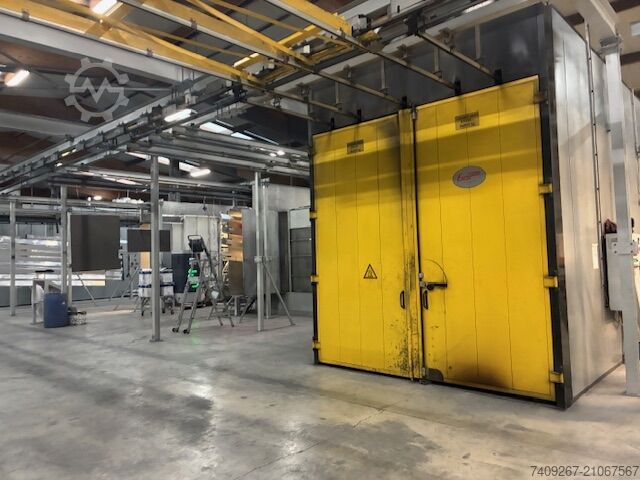 Chaîne Complète Thermolaquage 7.2ml BEWAP MACHINE A LAQUER DE TYPE MACRO 6