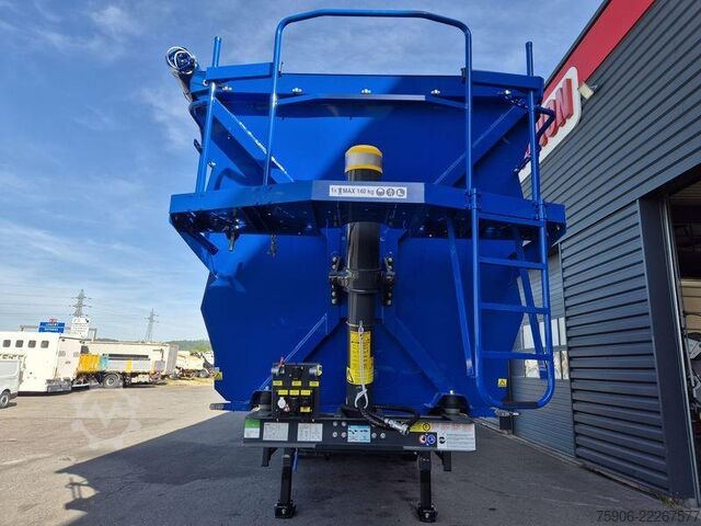 Tipper semitrailers Stas FERROSTAR 60m3