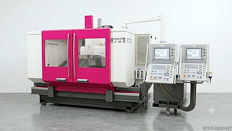 CNC-työstökeskus Hedelius C50/40/530/1800/8
