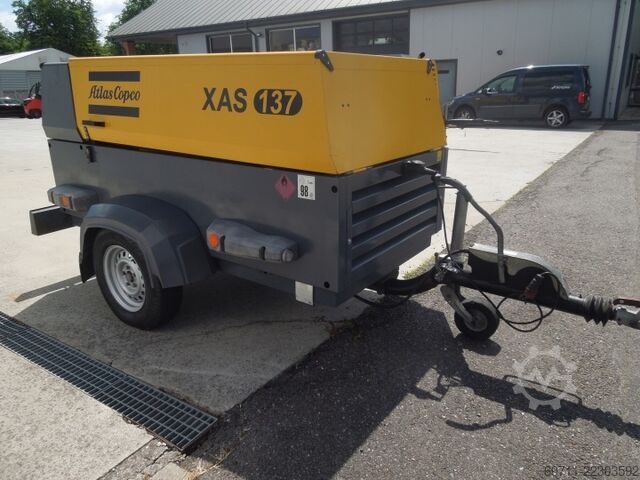 Compresseur à vis Atlas Copco XAS137