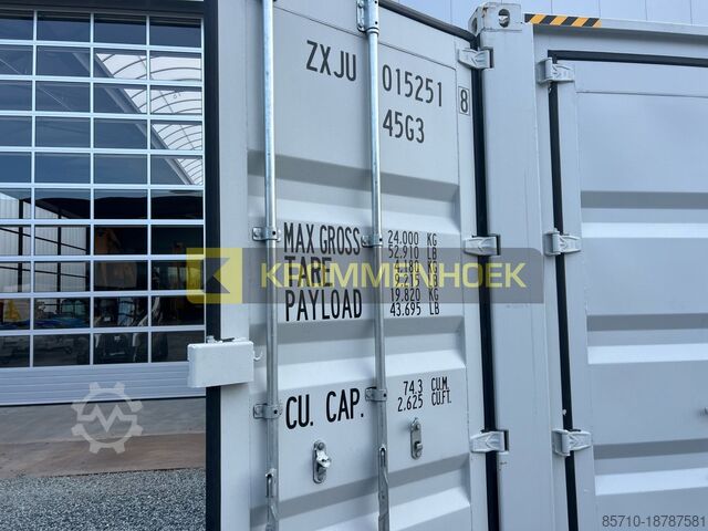 Ílát Container 40ft High cube | 4 side doors