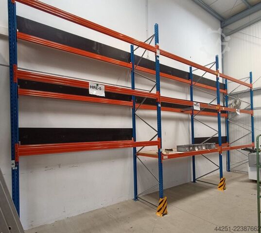 Regał paletowy 8,54 m, wysokość 4 m, 4 poziomy Schulte Lagertechnik S610-M18