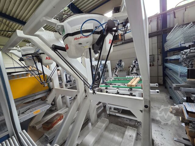 روبوت صناعي 2x ABB IRB 360 (Flexpicker) + Vision System