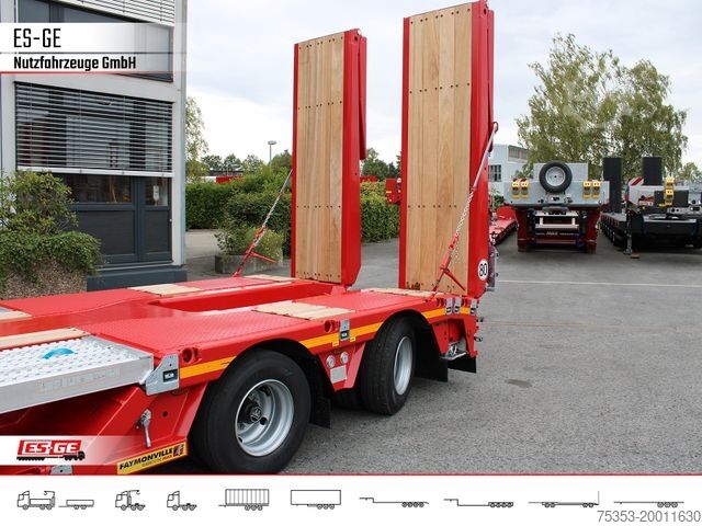 Низкорамный полуприцеп FAYMONVILLE Multimax Satteltieflader (1+2) - nachlaufgelenkt